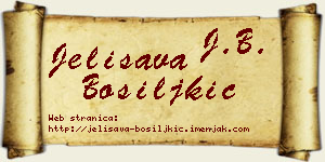 Jelisava Bosiljkić vizit kartica